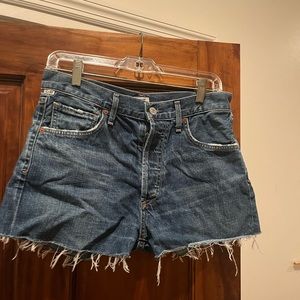 Citizens blue Jean Shorts-size 27